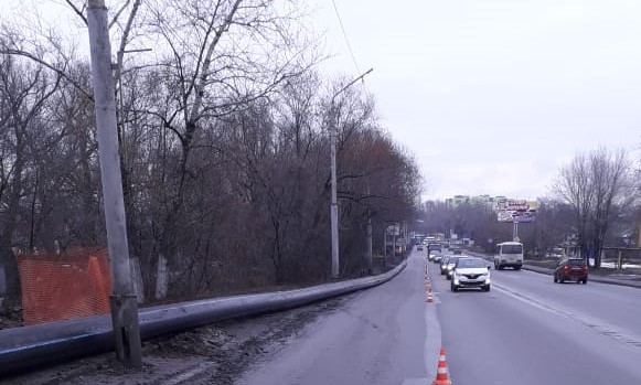 Завершается реконструкция водопровода d500 мм по Московскому шоссе