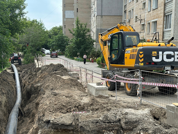 КВС выполнили реконструкцию водовода в Заводском районе