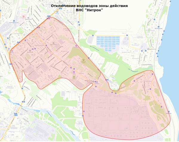Плановые работы на водопроводных коммуникациях Заводского района 18 апреля 2023 