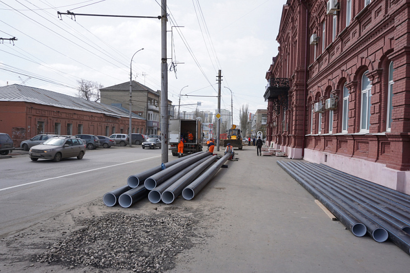 Специалисты РСУ КВС проложили 540 м водопроводов на ул. Чернышевского