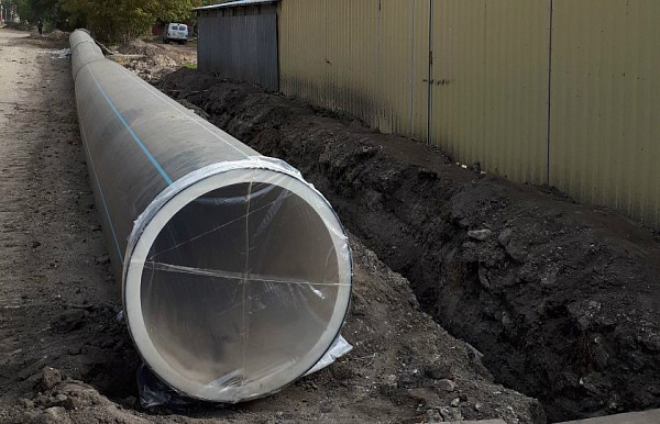 В Заводском районе до конца года появятся новый водопровод и канализационный коллектор