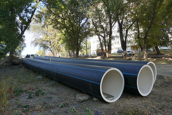 КВС: новый водопровод по ул. Огородной прослужит не менее 50 лет